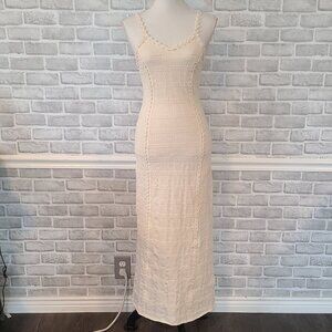 Arte Bordado Palo EIRL Peru Cotton Maxi Dress Bodycon Strappy bohochic Romantic